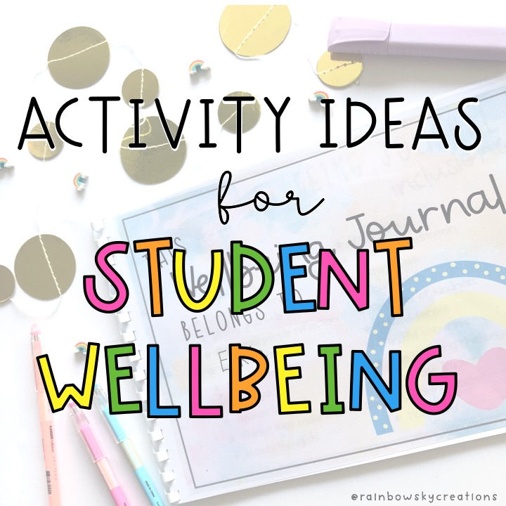 wellbeing activities for students returning to school