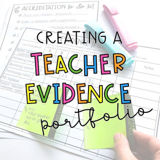 What Should I Include In My Proficient Teacher Evidence Portfolio