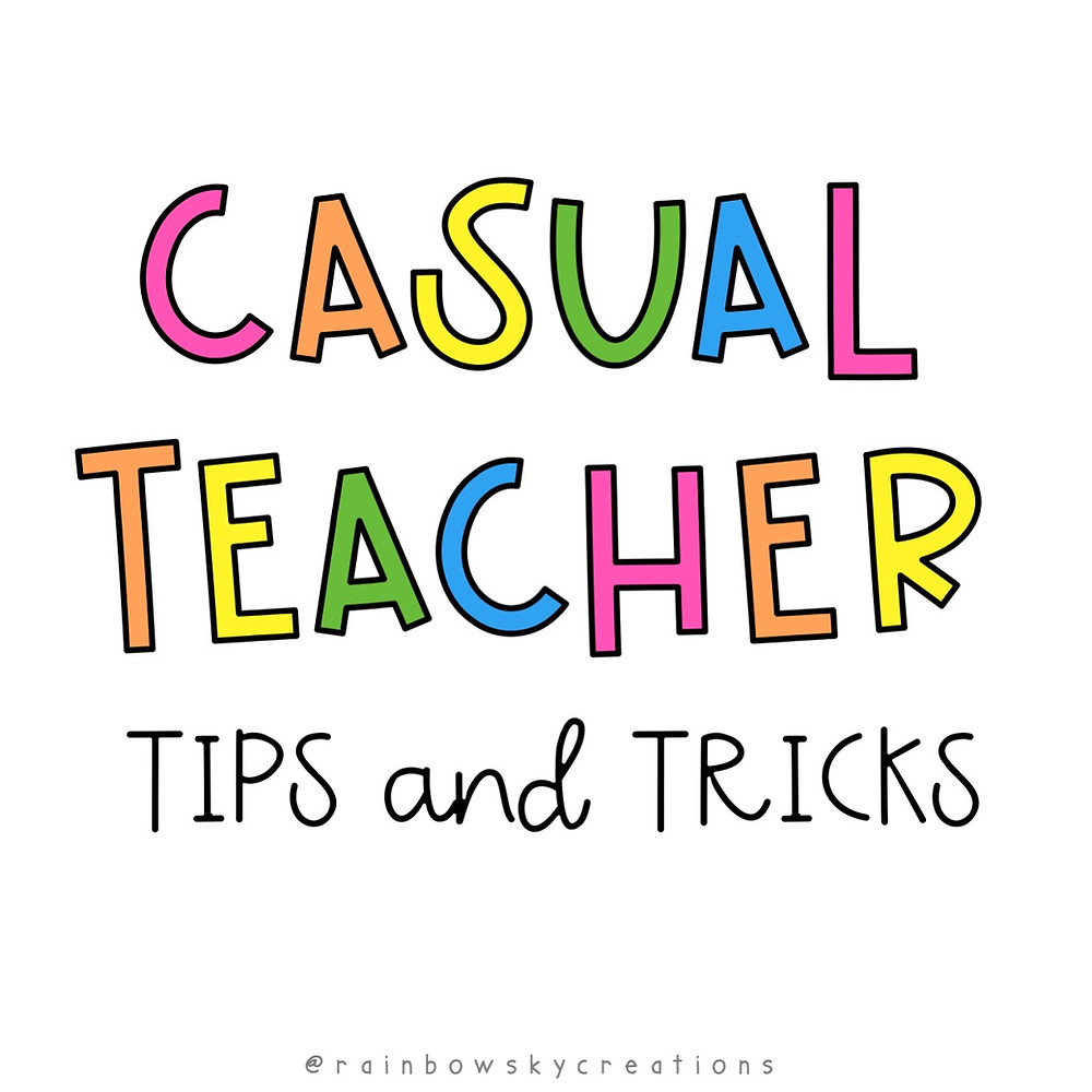 Tips for CRT Casual teachers RSC