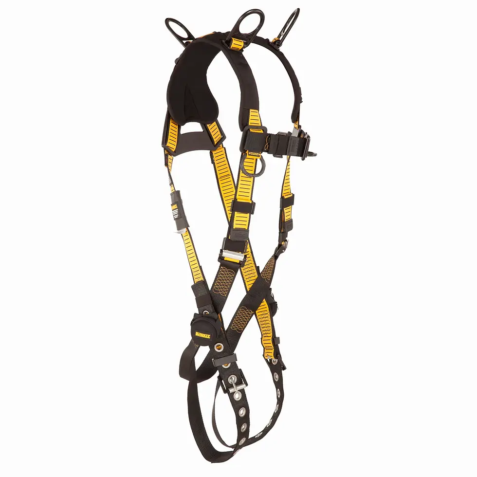 Thumbnail: DEWALT D3000 (L-XL) Vest Style, 5-Point, D-Rings, QC Chest, TB Legs