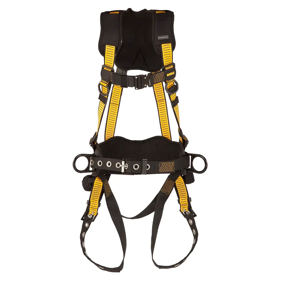 Thumbnail: DEWALT D3000 (S-M) Vest Style, w/Belt, 5-Point, D-Rings, QC Chest, TB Legs