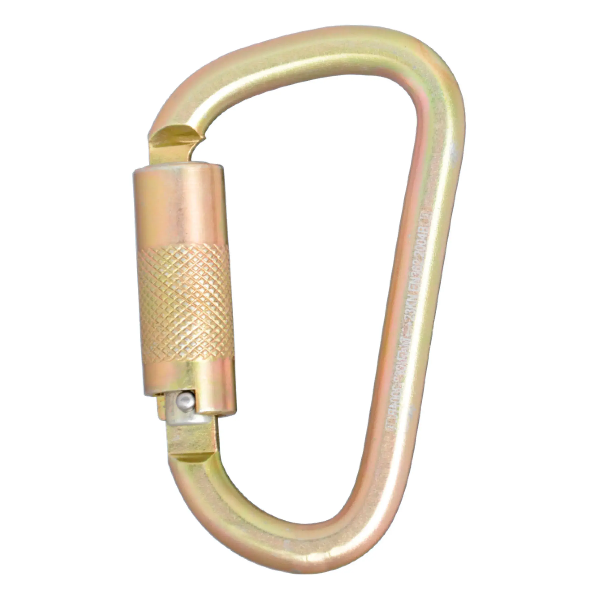 DEWALT Carabiner - Standard Self-Locking - Steel - 1/4 Turn - .85" Gate Opening