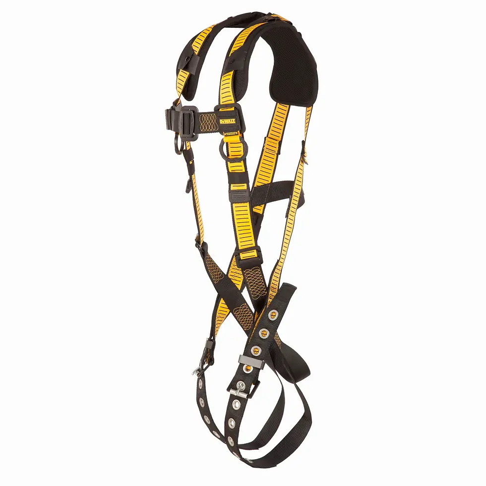 Thumbnail: DEWALT D1000 (M-L)  5-Point, Back  D-ring, PT chest, TB legs, Shoulder Pads