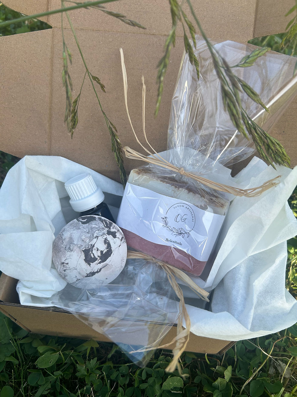 Coffret galet diffuseur + savon artisanal