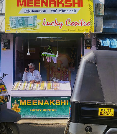 Vendeur de loto Kerala