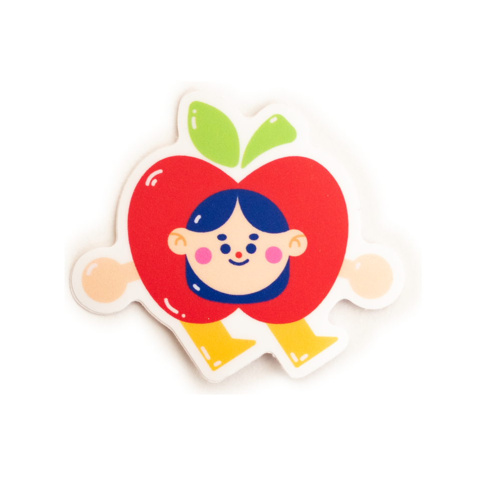 Sticker Manzana