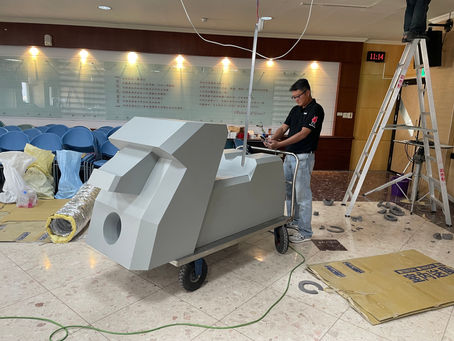 裝修現場使用的這台空氣淨化系統,實際改善了什麼?