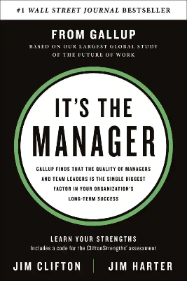 it's the manager book cover by clifton and harter