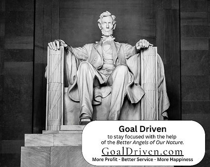 Abraham Lincoln - better angels of our nature - staying focused in chiropractic healthcare