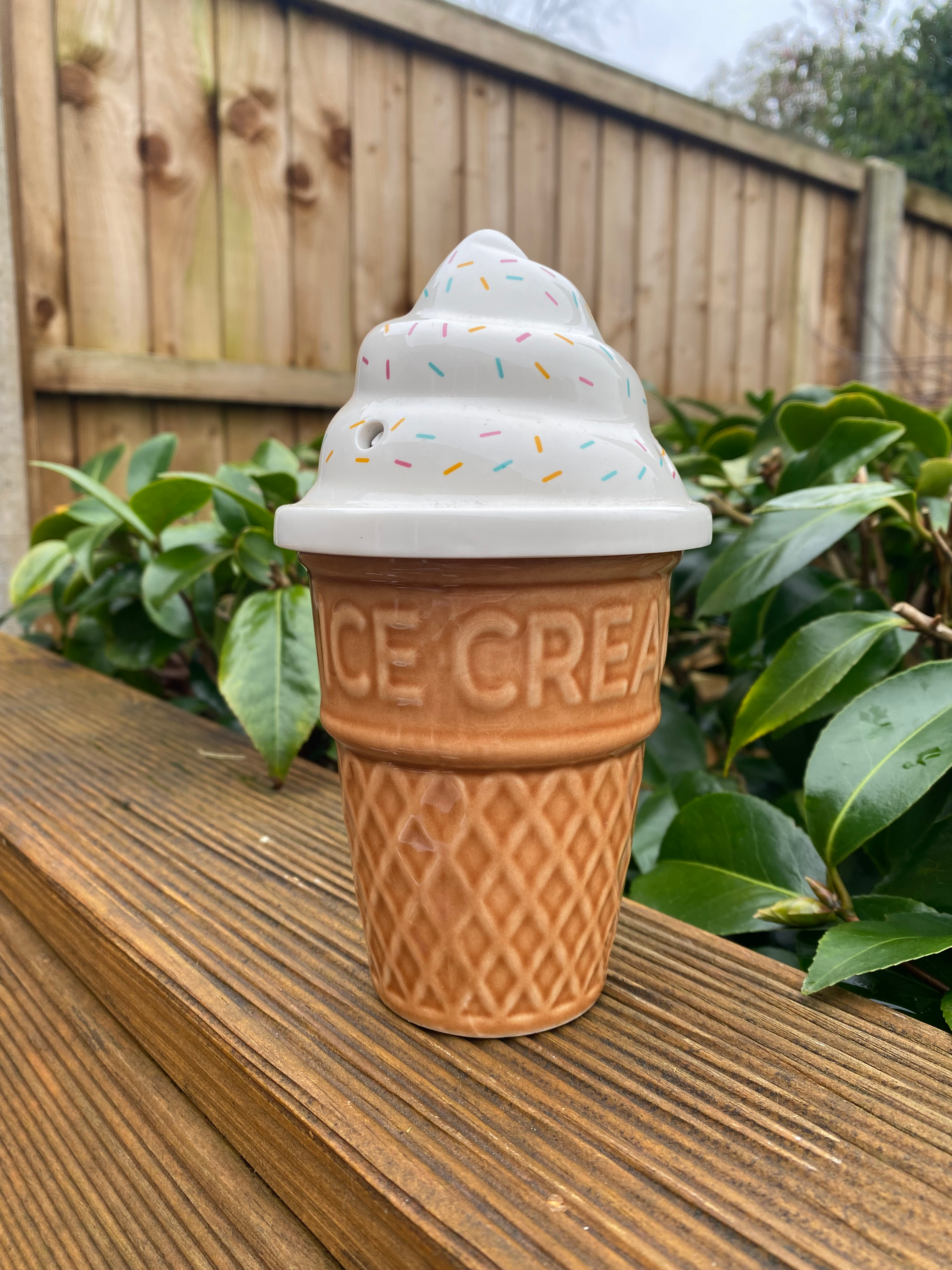 Ice Cream Lidded Wax Burner