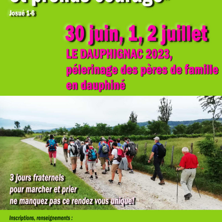 Dauphignac 2023 : Save the date
