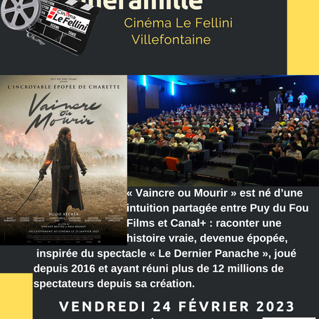Vaincre ou Mourir le 24 février à 20h