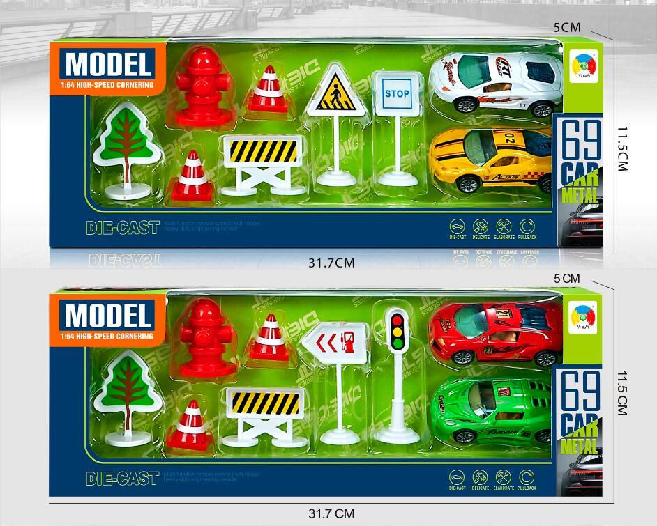 CA0944 Bxd 2s Dc Cars/ Road Signs