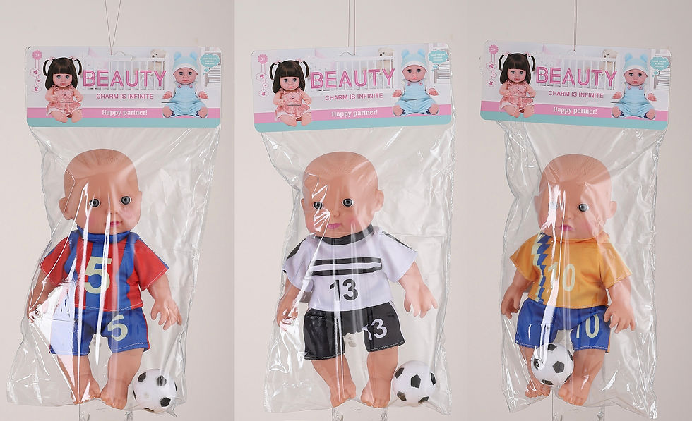 Thumbnail: DO0161 Pbh Boy Soccer Doll