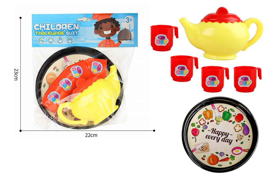 HO0235 Pbh Childrens Tea Set on Tray
