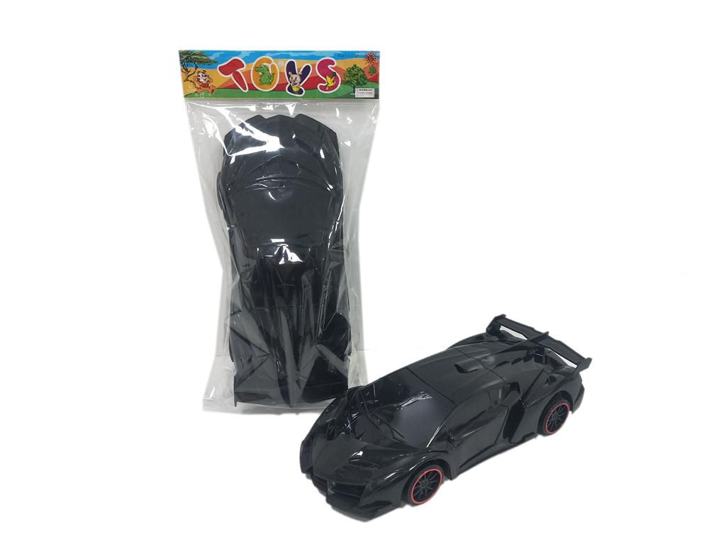 CA0992 Toys Black Racing Car 1:16slow gear friction30 cm