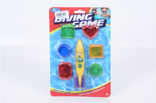 CA0063 Carded Diving Rocket with Diamonds | Caledon Wholesalers