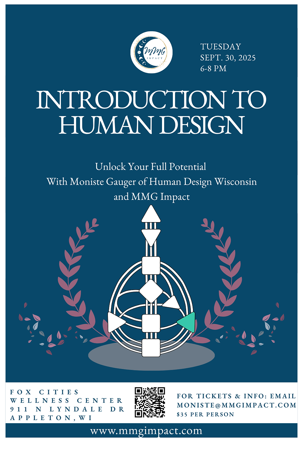 Introduction to Human Design with Moniste Gauger: Appleton, WI