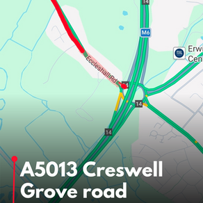 Roadworks Set To Begin At Creswell Grove For Stafford Gate Scheme