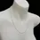 Thumbnail: 9ct yellow gold belcher chain necklace displayed on bust close-up