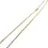 Thumbnail: Fine yellow gold belcher chain necklace displayed flat with clasp fastening