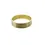Thumbnail: Classic 5mm brushed yellow gold band displayed flat lay on white background
