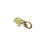 Thumbnail: 9ct gold turtle charm photographed flat on white background