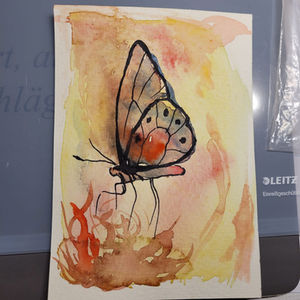 Libelle on fire