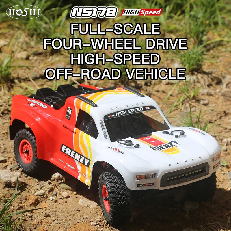 Thumbnail: HOSHI N517B Frenzy 1/12 scale brushless 4WD 70KM/H rc car