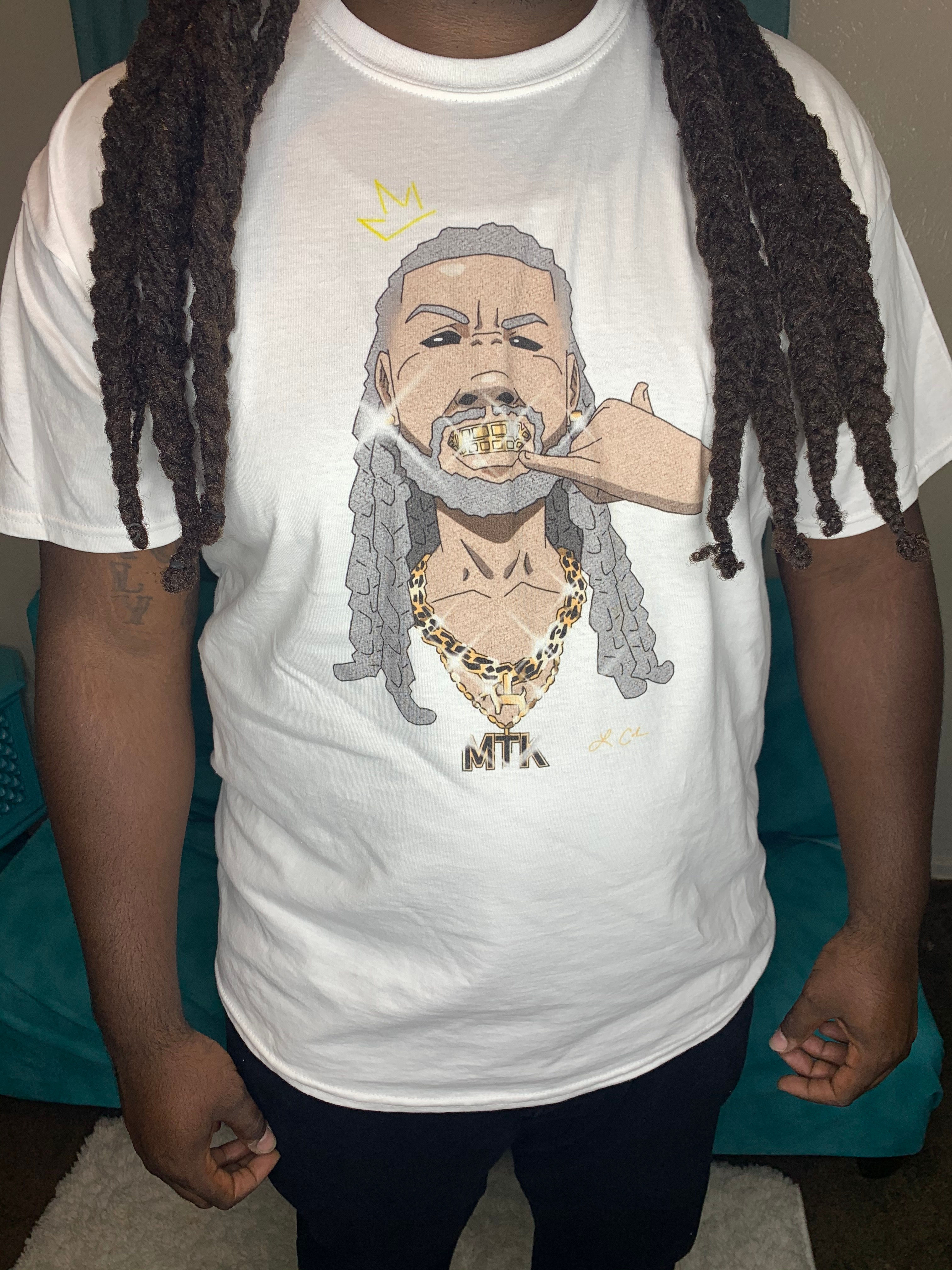 MTKthaGANG T-Shirts - WHITE