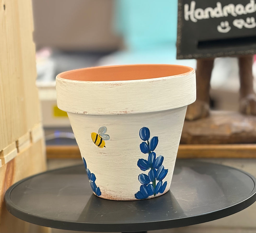 Terracotta Pot Painting Party with Trisha