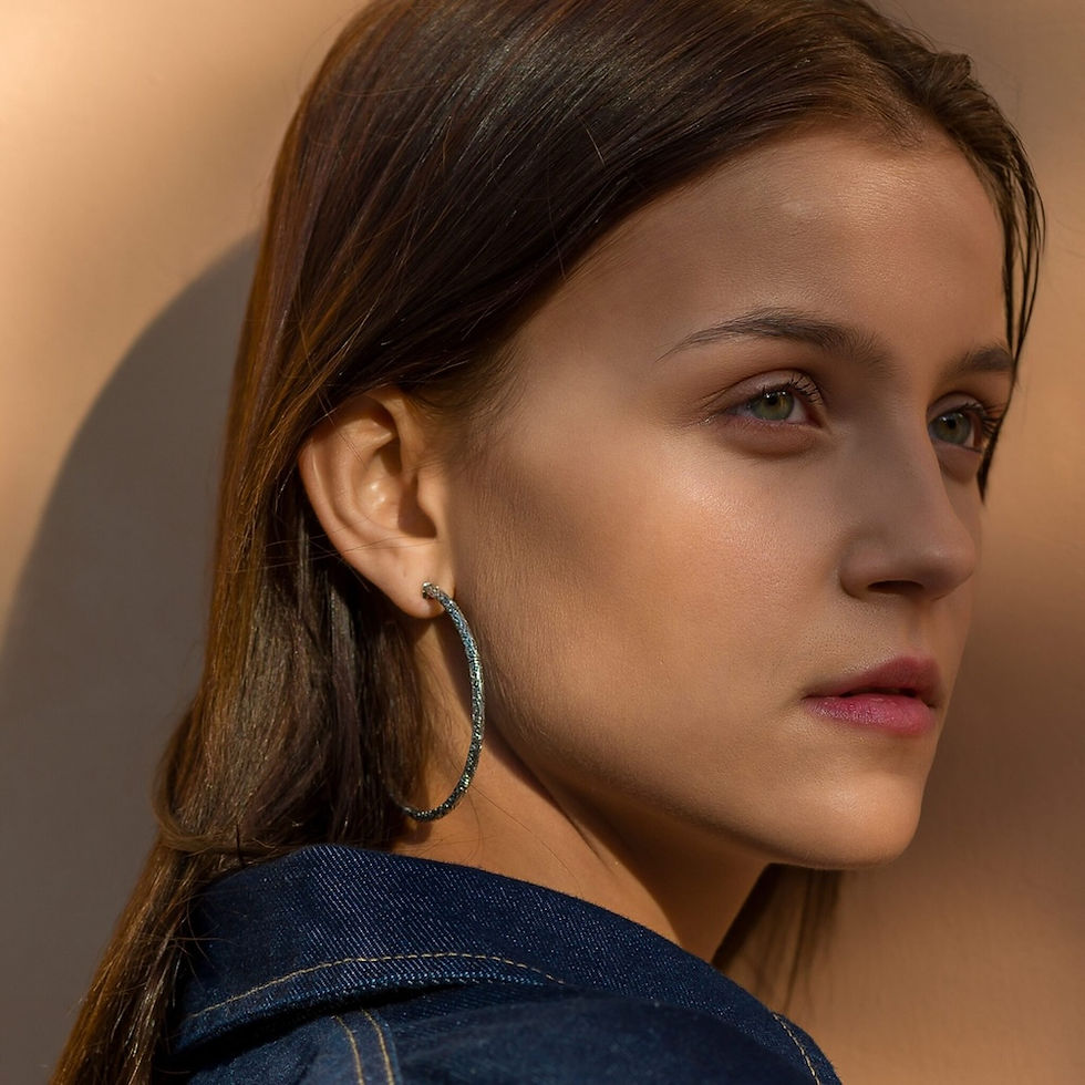 Handmade women’s earrings in sterling silver