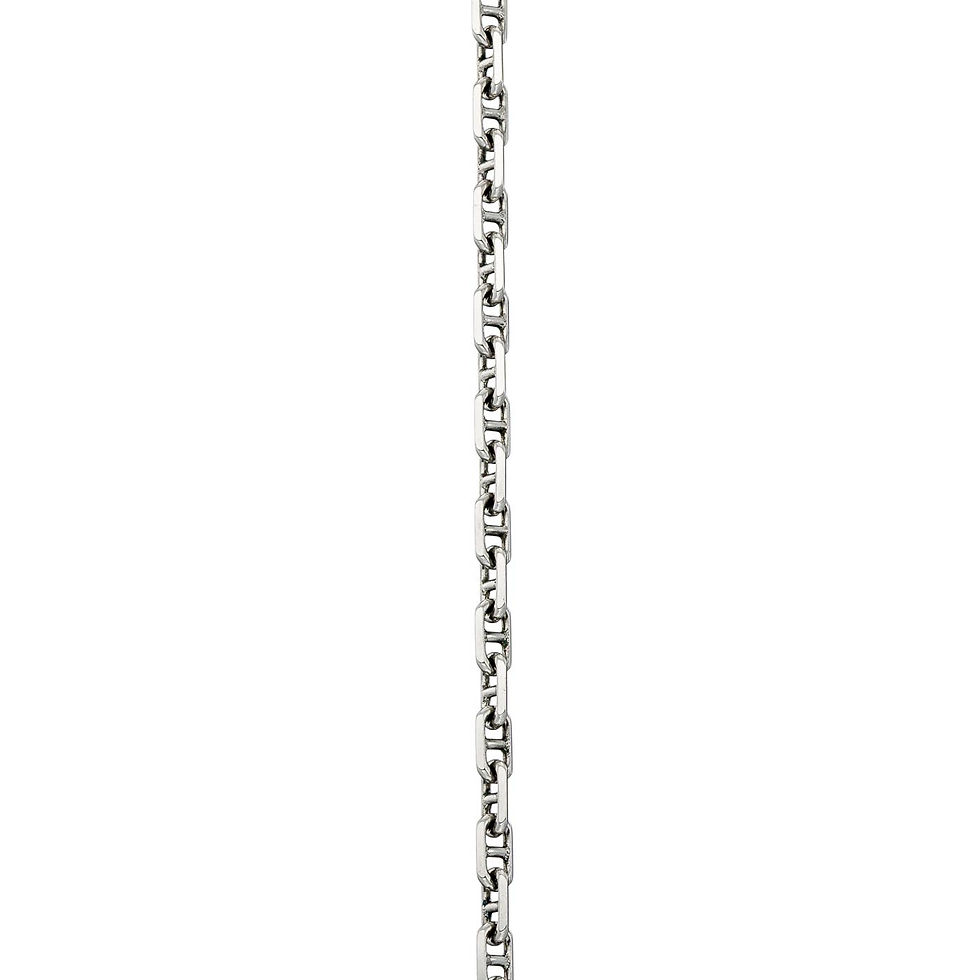 Thumbnail: Forzatina chain for men in sterling silver