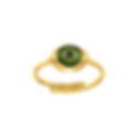 evil eye silver ring