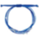 Thumbnail: silver dolphin bracelet with enamel