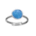 Silver Ring with Enamel