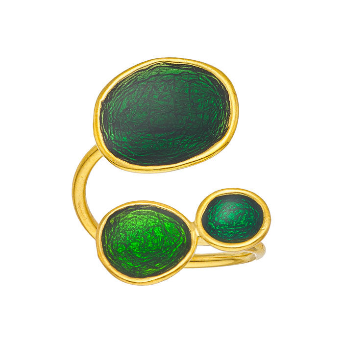 Μικρογραφία: silver rings with enamel