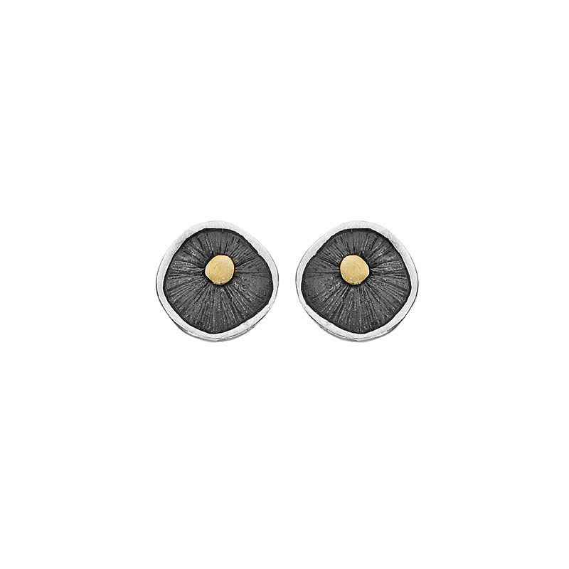 Circle & Pin Earrings