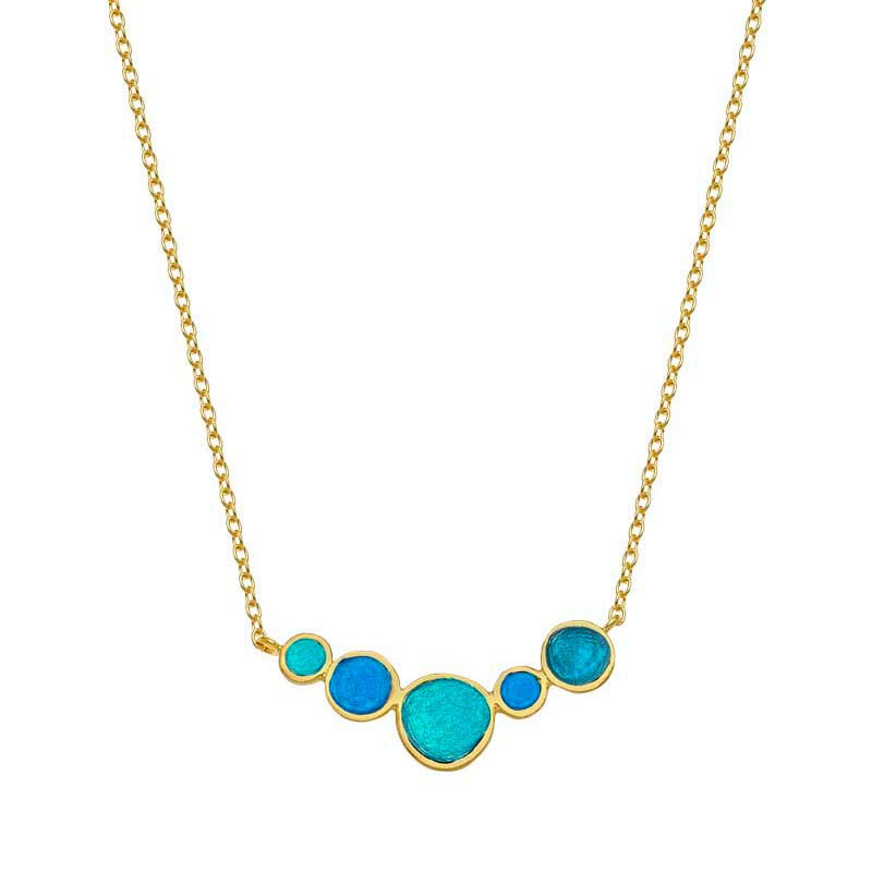 Μικρογραφία: Necklaces in silver with enamel