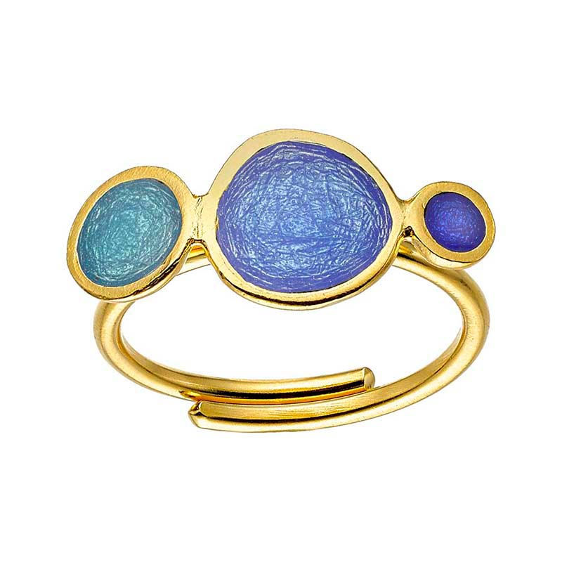 Μικρογραφία: Rings in silver with enamel
