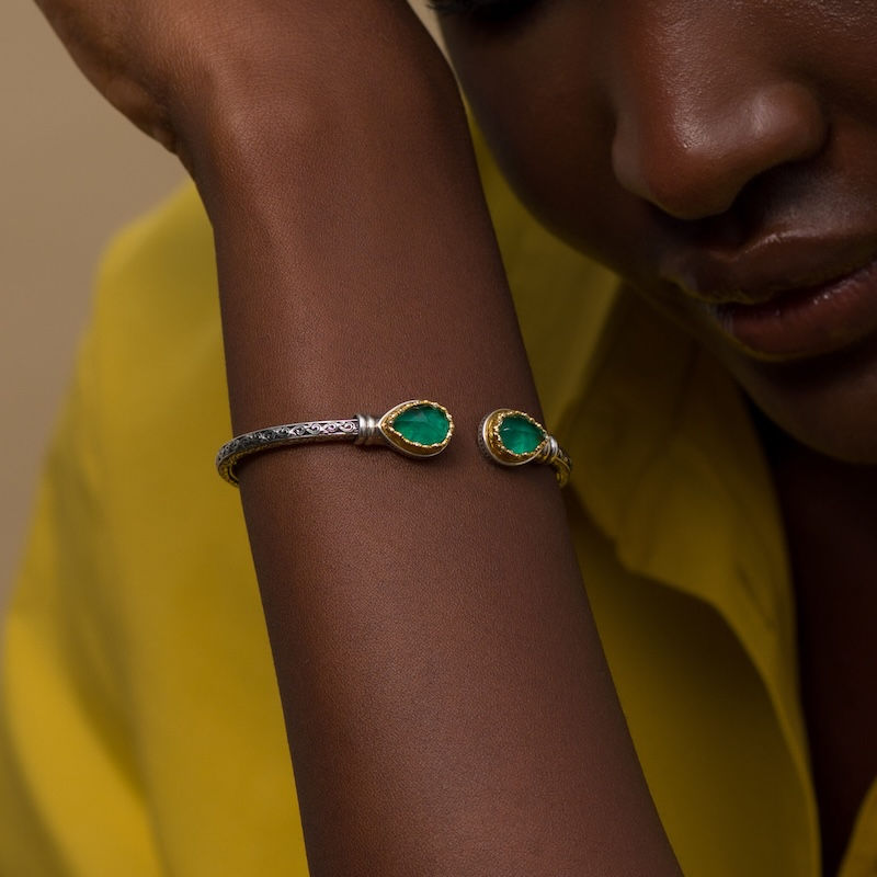 Handmade greek silver bracelet