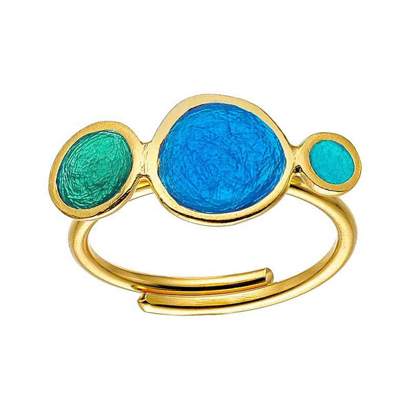 Μικρογραφία: Rings in silver with enamel