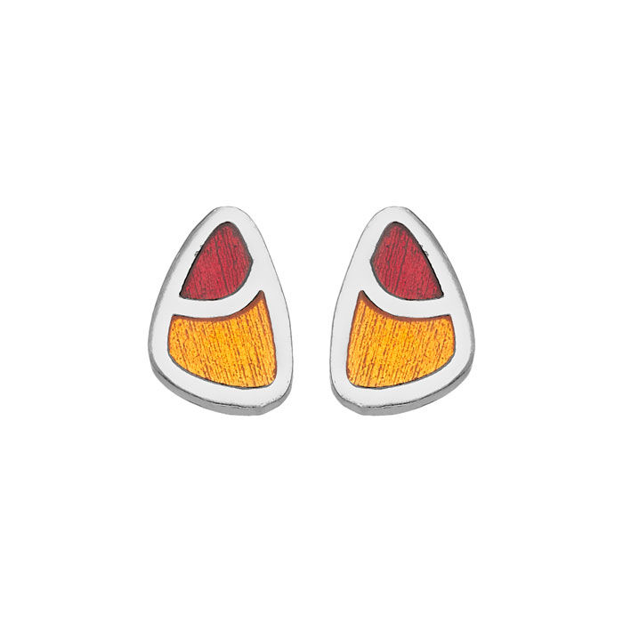 Μικρογραφία: silver earrings with enamel