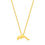 Μικρογραφία: gold plated silver dolphin necklace