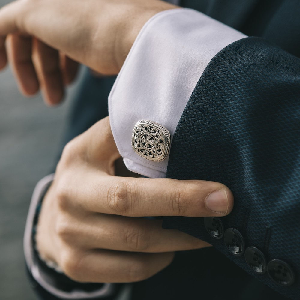 Greek handmade cufflinks