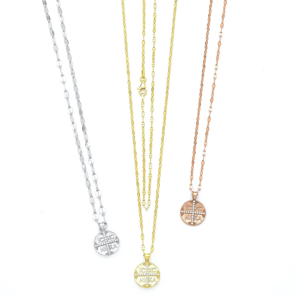 Byzantine Coin Necklace