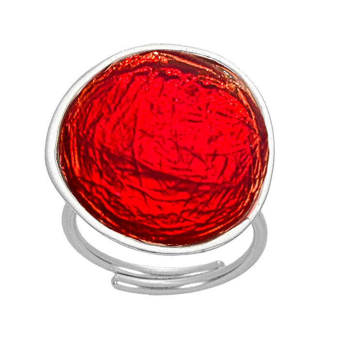 Μικρογραφία: Silver Ring with Enamel