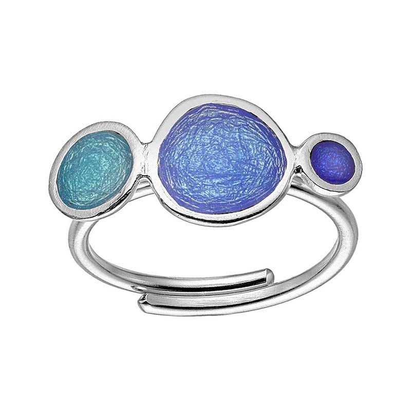 Μικρογραφία: Rings in silver with enamel