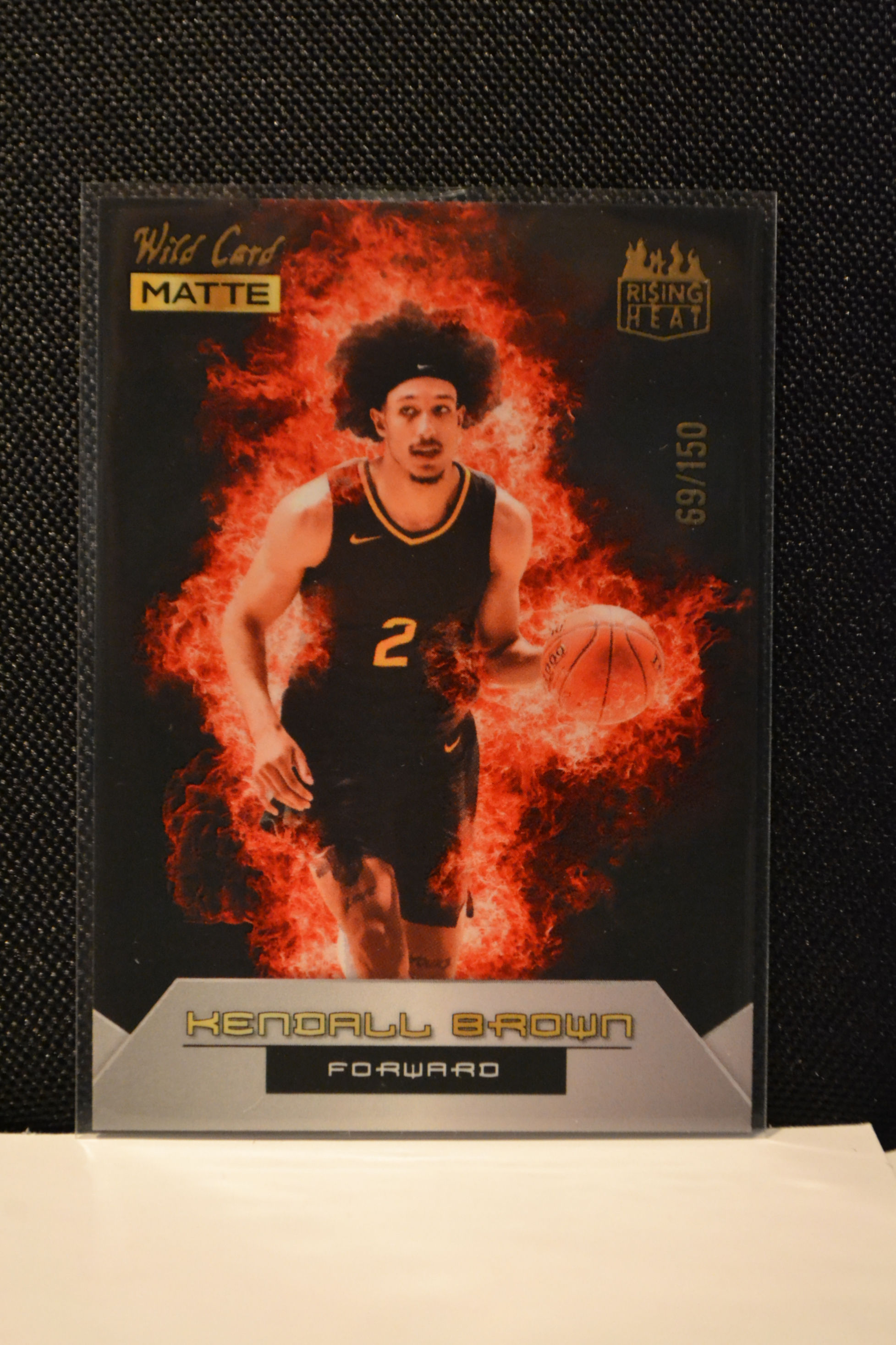 2022 Wild Card Matte Rising Heat Kendall Brown /150