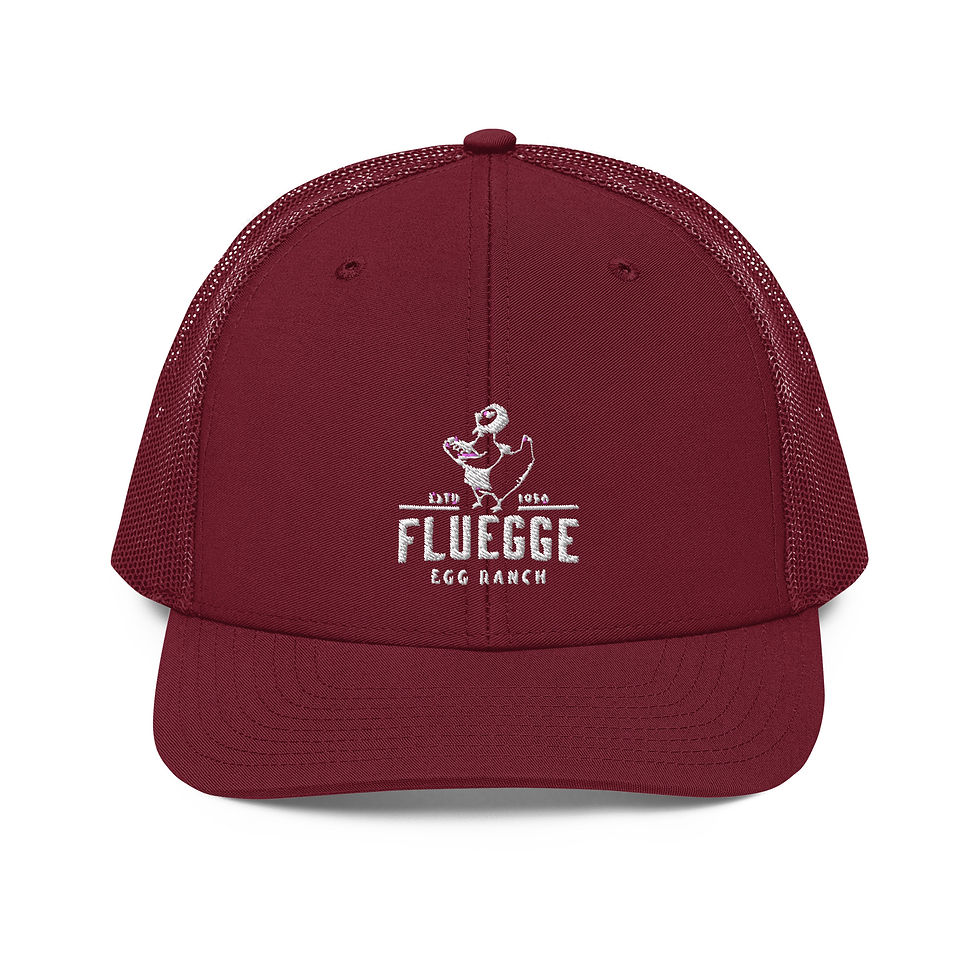 Thumbnail: Trucker Cap - White Logo w/ Chicken